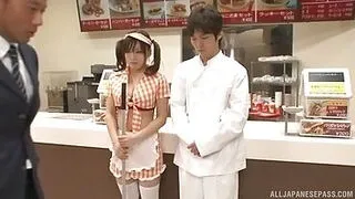 Fast Food Chick Gets Fucked Hard